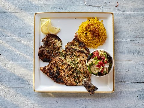 Grilled fish