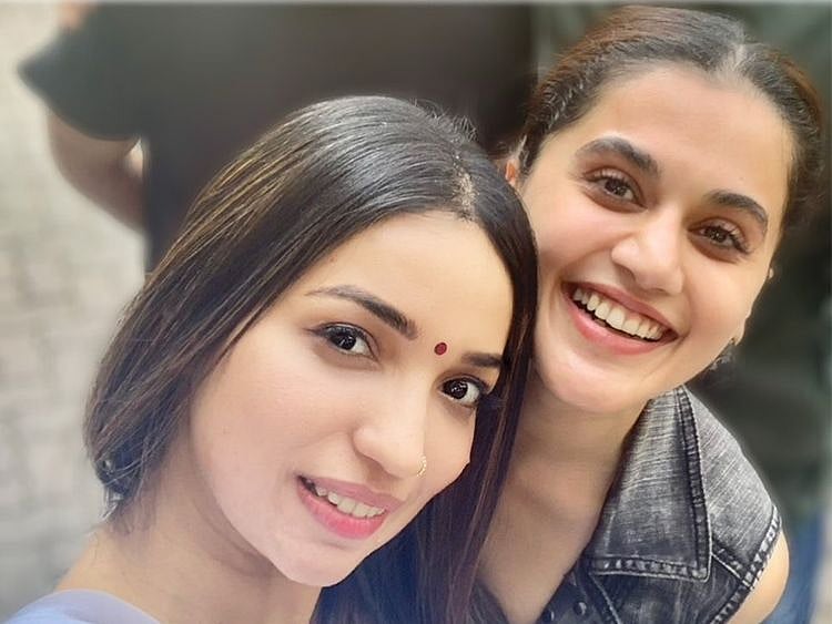 Kanika Dhillon and Taapsee Pannu