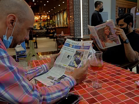 The decision to resume the distribution of newspapers and magazines in public places, including hotels and coffee shops, is in line with the restoration of business activities in the UAE.