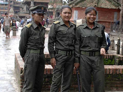 Female soldiers in Nepal. The Indian Army says that that it wants to continue the recruitment of Nepali youths both male and female in a bid to widen the scope for the youngsters.
