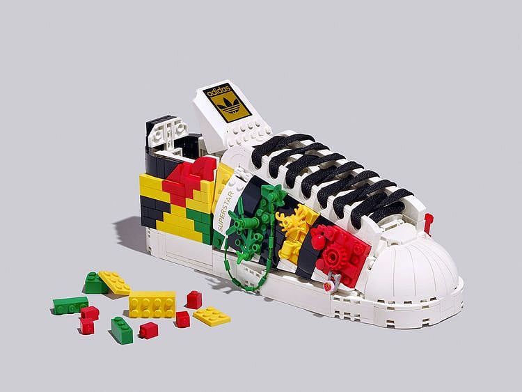 Adidas Oiginals x Lego sneakers
