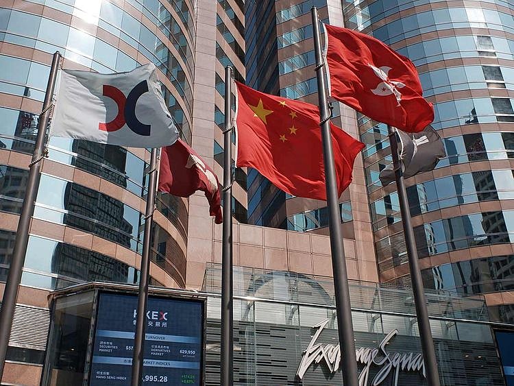 Hong Kong Exchange Square building