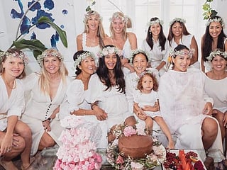Bollywood actress Lisa Haydon celebrates birthday at baby shower