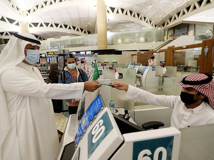 Stock Saudi airport