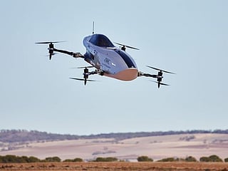Look! World’s first electric flying racing car tested