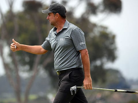 Richard Bland during the second round of the US Open 