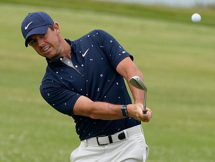Rory McIlroy tees of at 6.34pm
