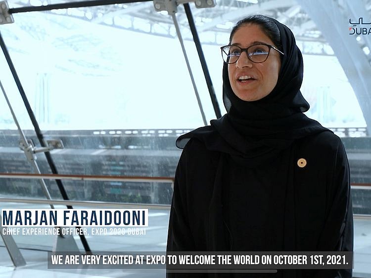 marjan faraidooni expo 2020