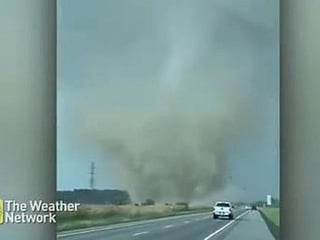 Tornado kills one, wounds others near Montreal