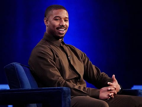 Actor Michael B Jordan.