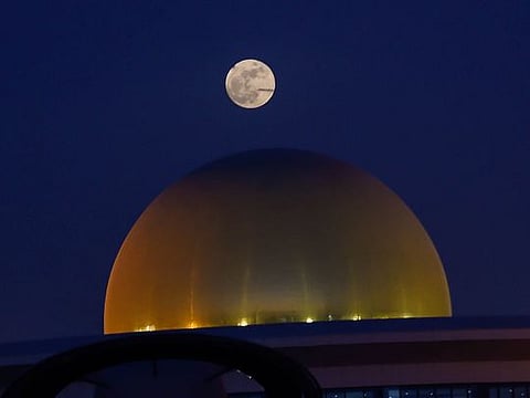 Photos: Check out the majestic strawberry moon over UAE