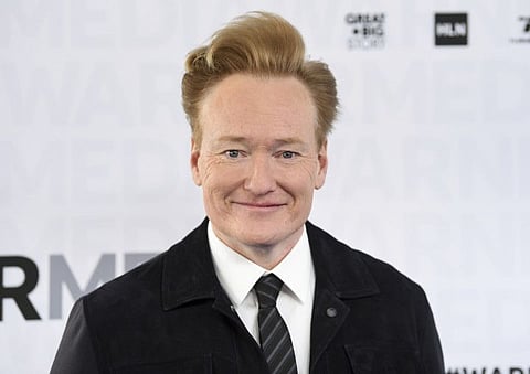 Talk show host Conan O'Brien 