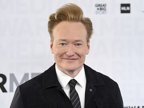 Talk show host Conan O'Brien 