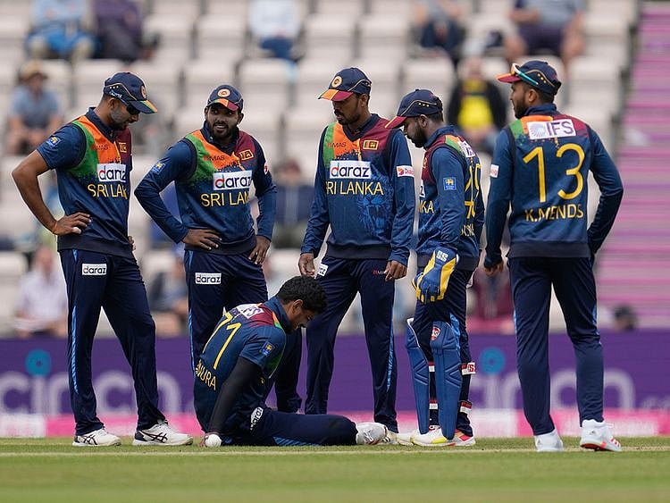 Sri Lanka were thumped by England in the T20 series