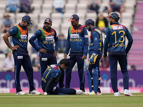 Sri Lanka were thumped by England in the T20 series