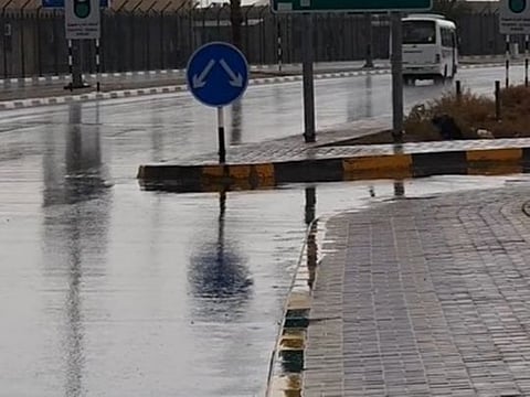 Rain in Al Ain