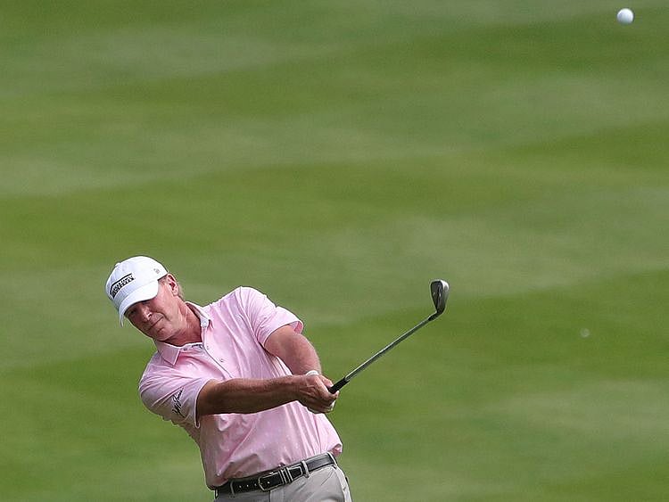 Steve Stricker claimed the Senior Players Golf Championship at Firestone 