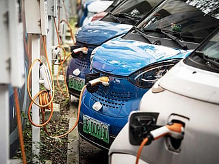 EV sales hit record in UK but still behind target