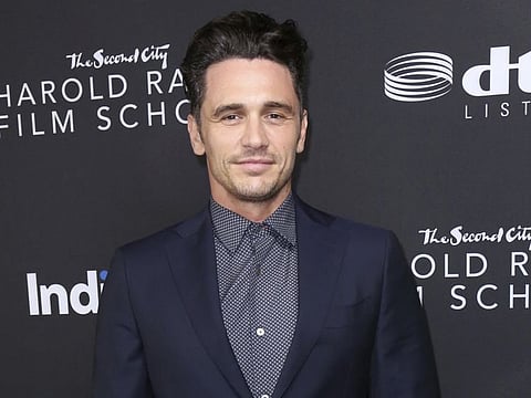 James Franco arrives at IndieWire Honors on November 2, 2017, in Los Angeles.