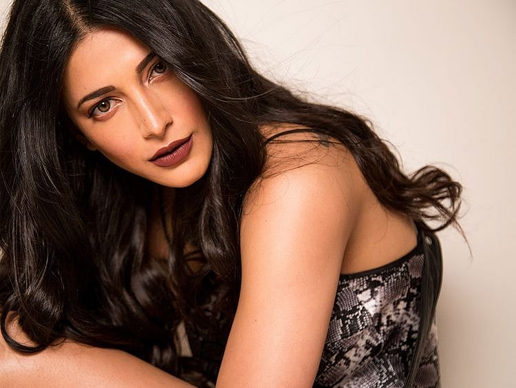 Actress and singer Shruti Haasan