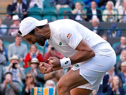 Italy's Matteo Berrettini has tested positive for COVID-19 and has pulled out of Wimbledon.