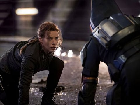 Scarlett Johansson in "Black Widow."