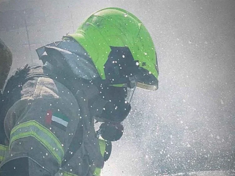 Dubai Civil Defence put out a fire in Jebel Ali on July 7