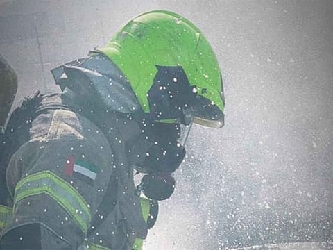 Civil Defence personnel in Dubai brought the fire under control by 7.35am on Friday. Picture for illustrative purposes only. 