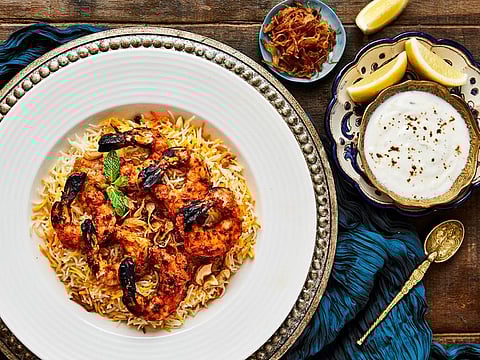 Shahi Jheenga Biryani