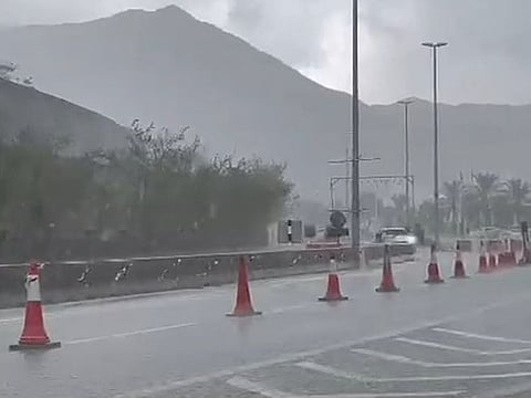 Rain in Sharjah