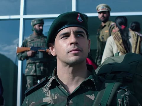 Sidharth Malhotra in the trailer for 'Shershaah'.