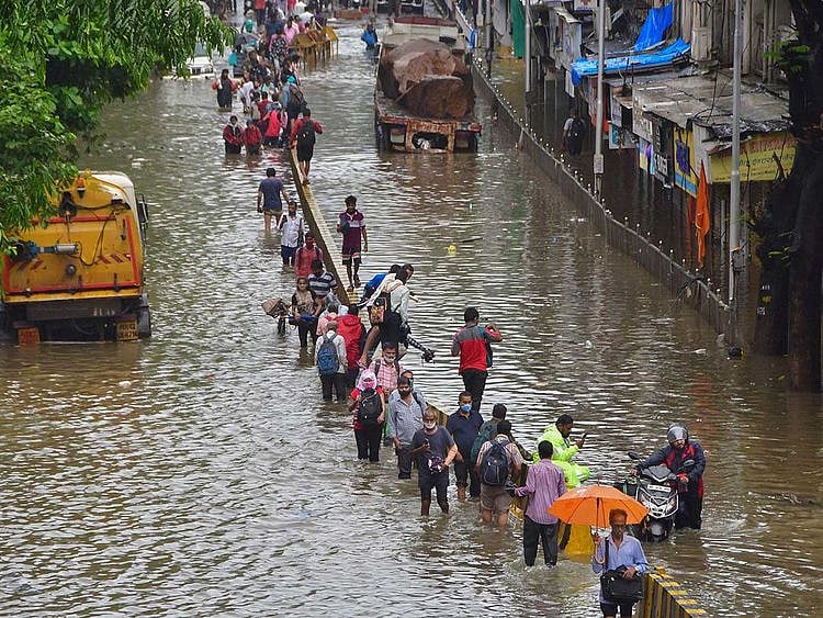 Mumbai rain flood