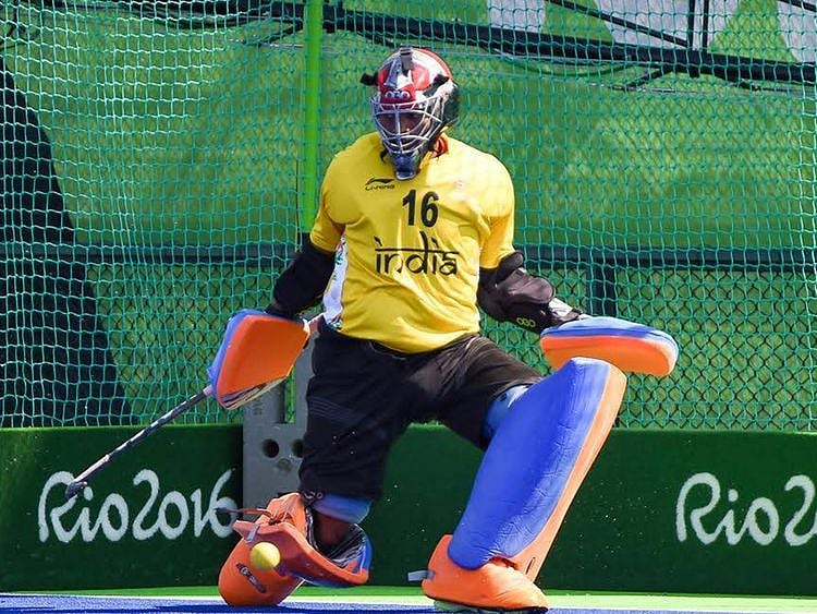 Hockey - PR Sreejesh in Rio