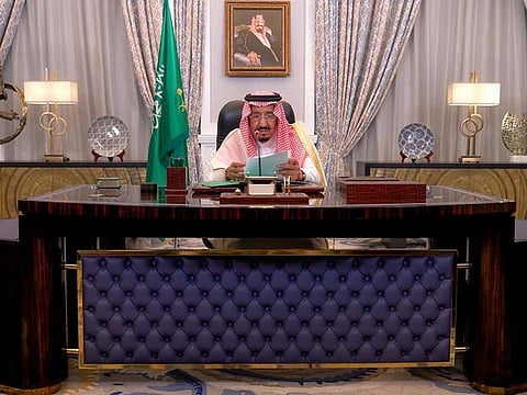  Saudi King during his address on the eve of Eid Al Adha.