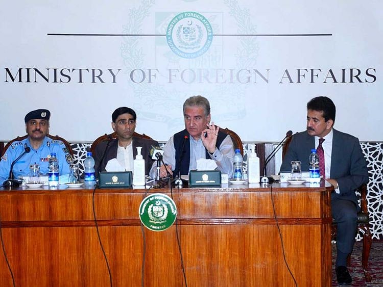 Pakistani Foreign Minister Shah Mahmood Qureshi