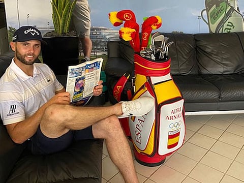 Adri Arnaus relaxes in Dubai ahead of his trip to the Tokyo Olympics 2020