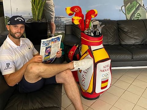 Adri Arnaus relaxes in Dubai ahead of his trip to the Tokyo Olympics 2020
