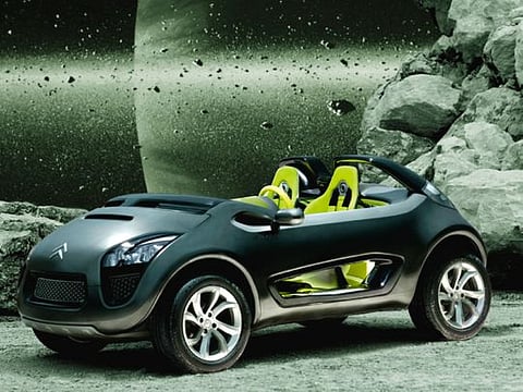 Citroën advertising visual of the C-Buggy model, 2006