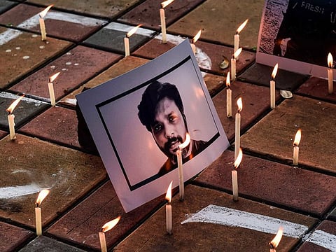 Candle-light vigils were held in memory of the slain journalist Danish Siddiqui throughout India 