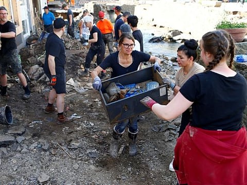 Photos: Germany counts cost of floods as hopes of finding survivors fade