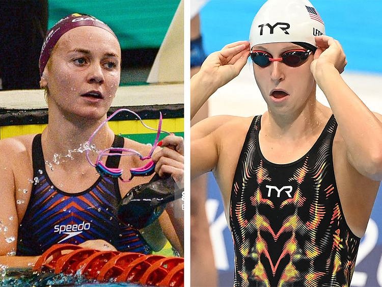 Olympics - Titmus & Ledecky