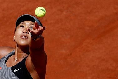 Japan's Naomi Osaka will be back in action on Sunday.