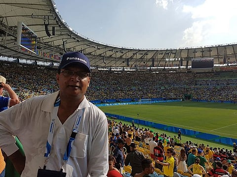  A full house at the Maracana Stadium to watch the football semi-final between Brazil and Honduras in Rio 2016 was an unforgettable experience.