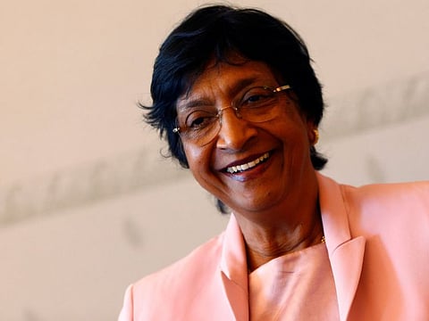 Israel's decision, delivered in a scathing letter to the commission’s head, Navi Pillay (above), further strained what already is a tense relationship between Israel and the UN-backed Human Rights Council in Geneva.