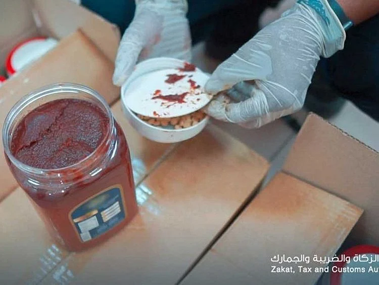 Saudi drug haul captagon pills