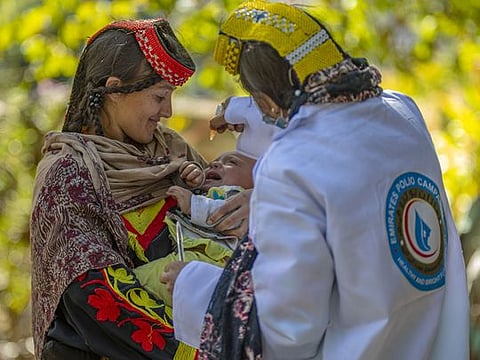 Photos: UAE re-affirms long-standing commitment to end polio in Pakistan