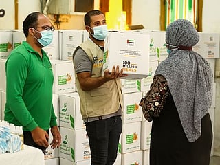 Video: UAE distributes 30m meals in Egypt as part of 100m meals campaign