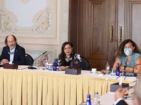 IPA President Bodour Al Qasimi meeting publishers in Turkey 