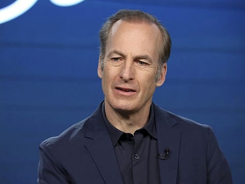 Bob Odenkirk speaks at the AMC's "Better Call Saul" panel during the AMC Networks TCA 2020 Winter Press Tour at the Langham Huntington on Thursday, Jan. 16, 2020, in Pasadena, Calif.
