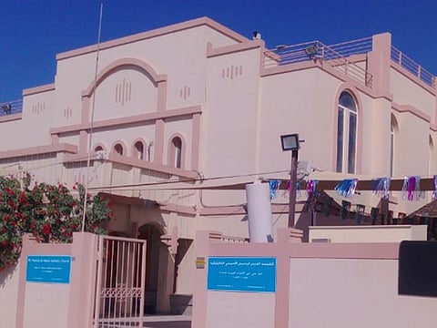 St Francis of Assisi Catholic Church in Jebel Ali, Dubai.